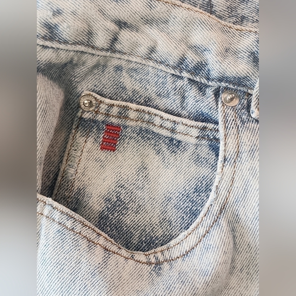 Gitano Citano Original Reds Vintage Jeans Retro Size 34x30 - Picture 11 of 16